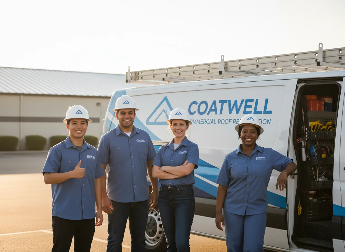 Commercial roof coating company in Brooks, KY